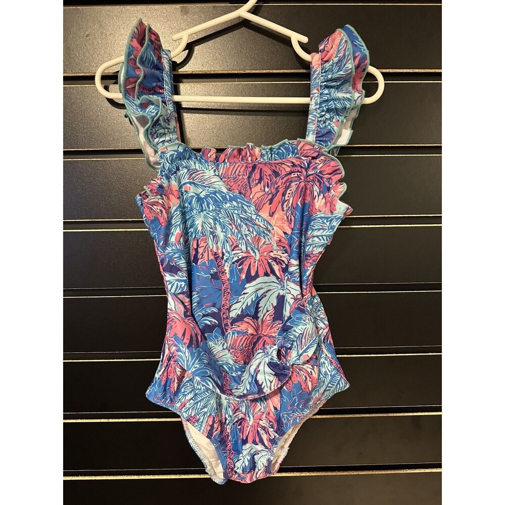 Sweet Honey Girls Maisie Swimsuit Size 6 One Piece Bathing Suit NWOT